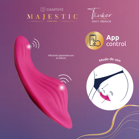 Vibrador Para Panty Tinker Con App